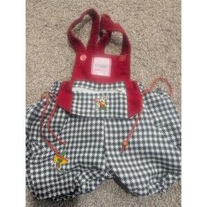 Vintage Y2K Romper Overall SPARK Super Sports ASAHI Bunny Soccer Sz 1 (12 Month)